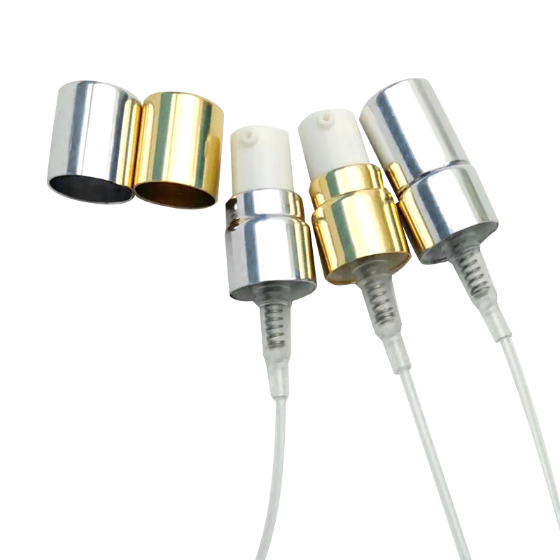 12/410 Aluminijski losion krem ​​pumpa za 5 ml 10ml staklene boce