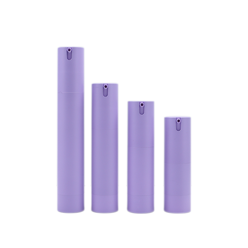 10 ml 15 ml 20 ml 30 ml ljubičasta bezračna kozmetička bočica u obliku slova U