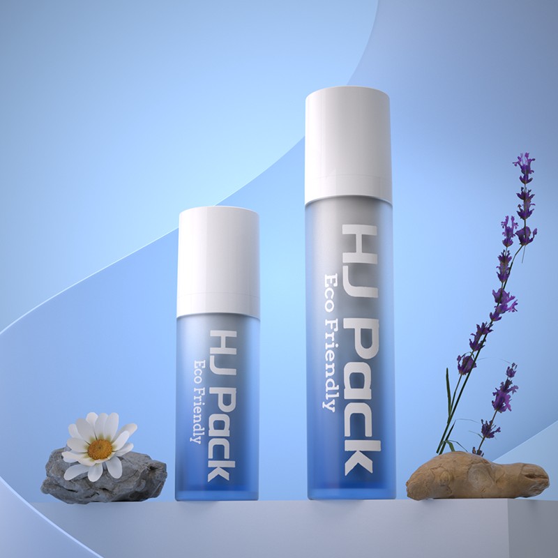 25 mm 10 ml 15 ml rotirajuća bezračna bočica s dvostrukom stijenkom Kozmetičko pakiranje